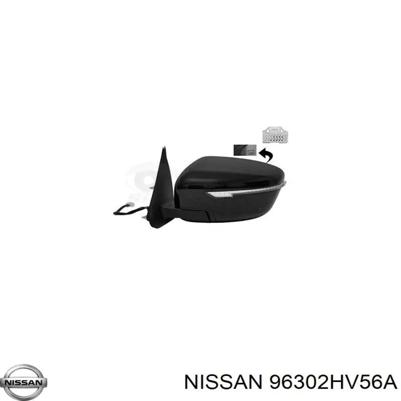 Espejo izquierdo Nissan/Infiniti 96302HV56A precio, desde 332,56 EUR