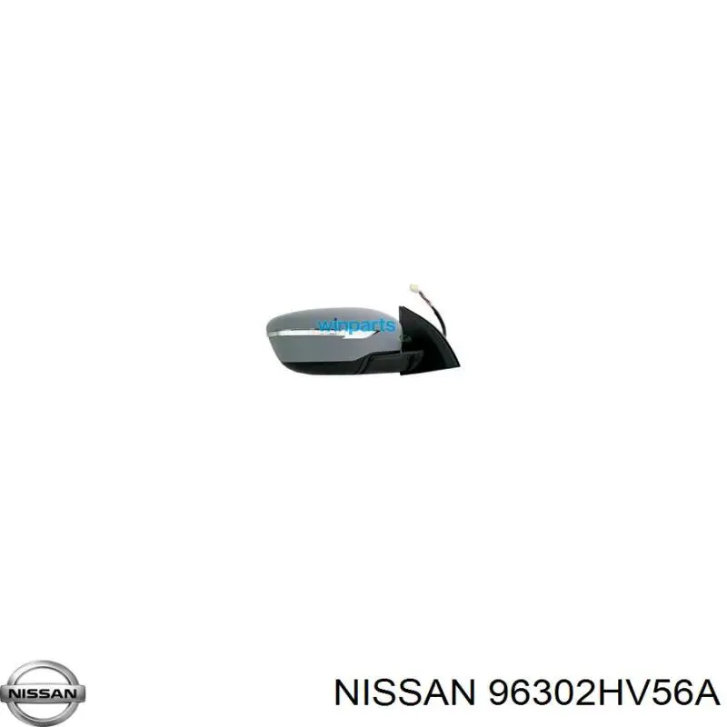 96302HV56A Nissan/Infiniti Espejo retrovisor izquierdo