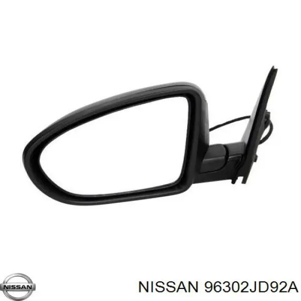 Espejo izquierdo Nissan/Infiniti 96302JD92A precio, desde 97,28 EUR