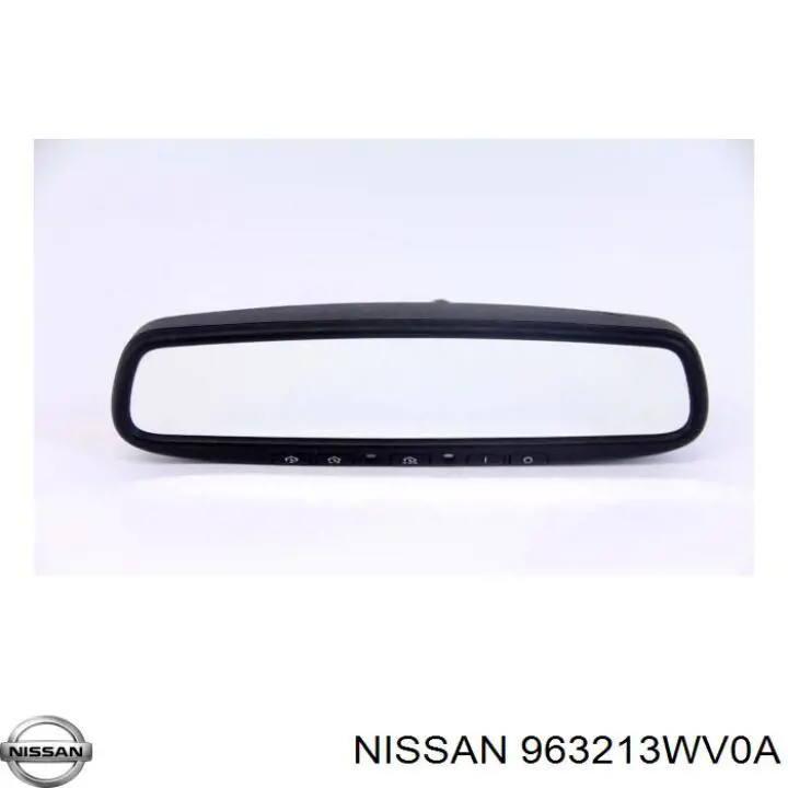 963213WV0A Nissan retrovisor interior