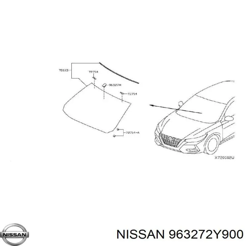 963272Y900 Nissan/Infiniti 