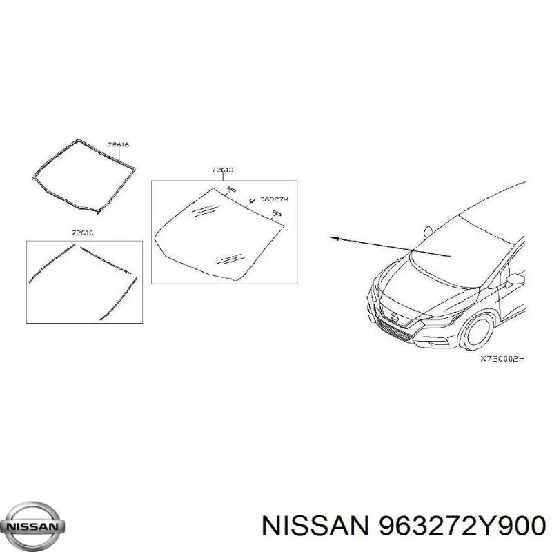  Nissan/Infiniti 963272Y900 precio, desde 24,92 EUR