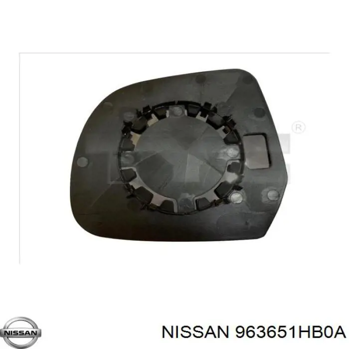 Cristal de espejo retrovisor derecho Nissan/Infiniti 963651HB0A precio, desde 10,86 EUR