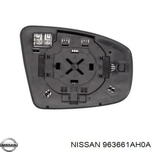 Cristal de espejo retrovisor exterior izquierdo Nissan/Infiniti 963661AH0A precio, desde 41,26 EUR