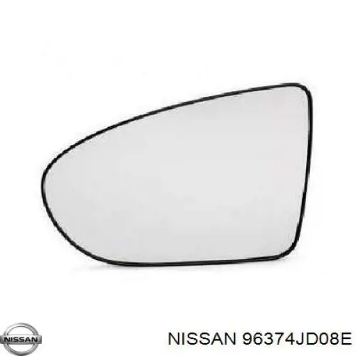 Cubierta de espejo retrovisor izquierdo Nissan/Infiniti 96374JD08E precio, desde 17,18 EUR