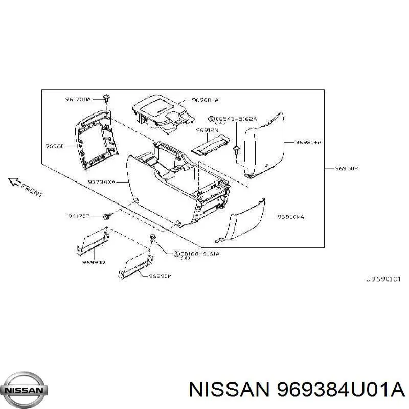 969384U01A Nissan