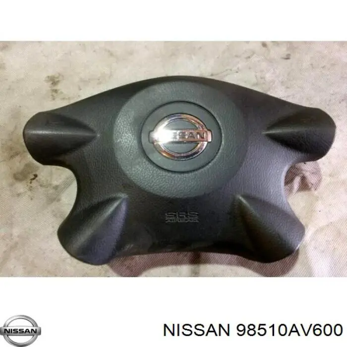 98510AV60A Nissan airbag del conductor