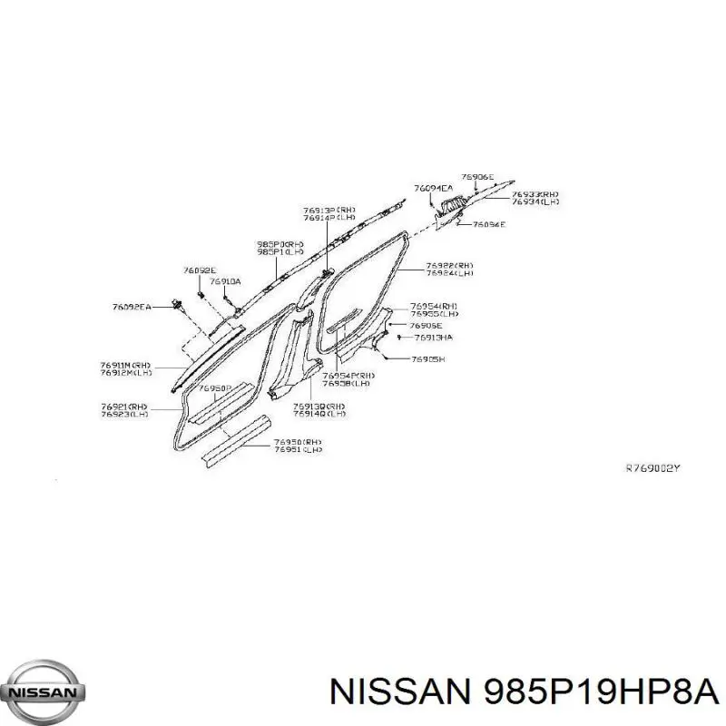 985P19HP8A Nissan