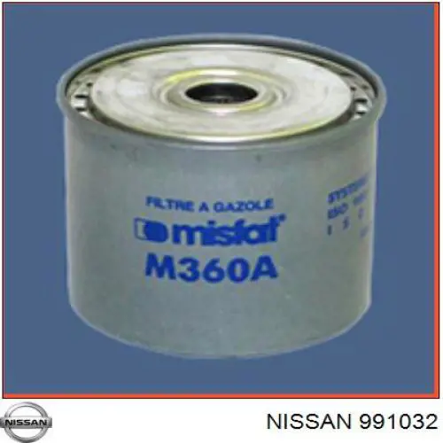 991032 Nissan filtro combustible