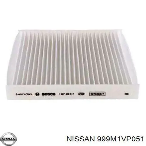 Filtro de habitáculo 999M1VP051 Nissan/Infiniti