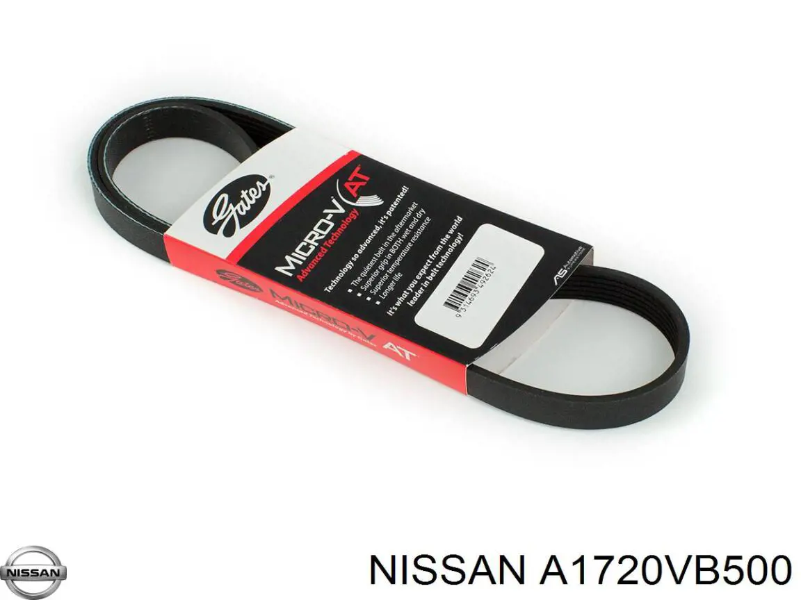 Comprar 11720VB5X0 Nissan/Infiniti Correa trapezoidal