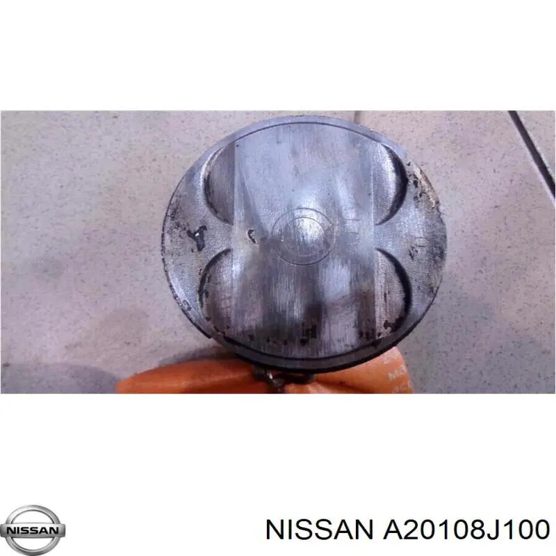 A20108J100 Nissan pistón con bulón sin anillos, std