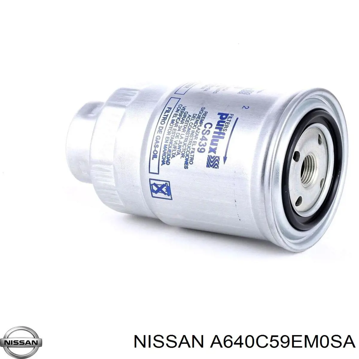 A640C59EM0SA Nissan filtro combustible