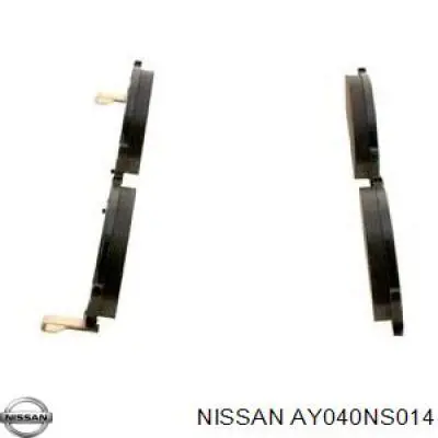 Pastillas de freno delanteras Nissan Terrano 1 WD21