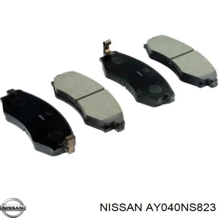 AY040NS823 Nissan/Infiniti Pastillas delanteras