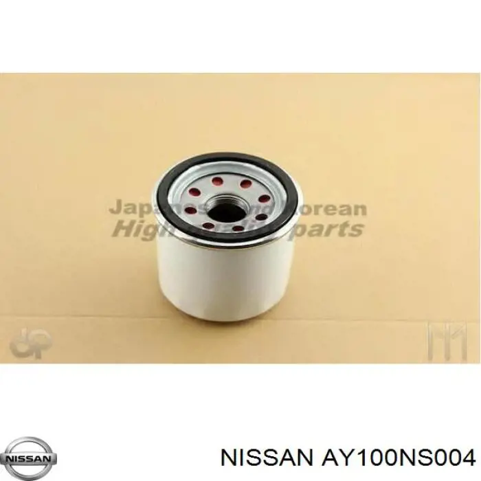 AY100NS004 Nissan filtro de aceite