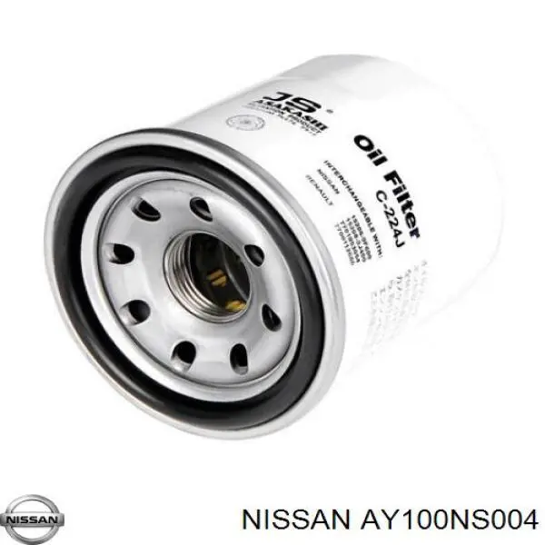 AY100NS004 Nissan/Infiniti Filtro aceite