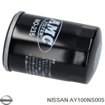 Filtro de aceite Nissan/Infiniti AY100NS005 precio, desde 4,50 EUR