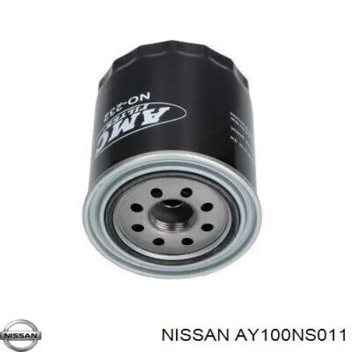 AY100NS011 Nissan filtro de aceite
