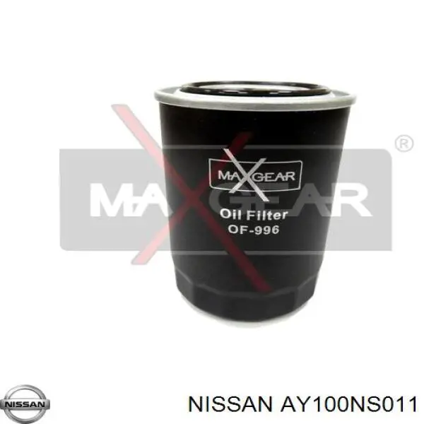 Filtro de aceite Nissan/Infiniti AY100NS011 precio, desde 9,24 EUR