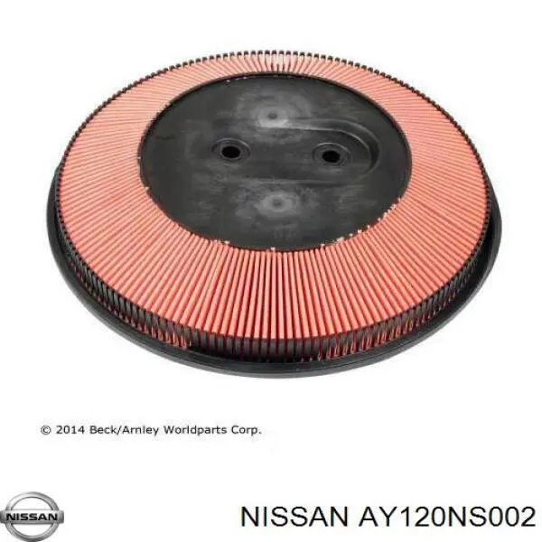 AY120NS002 Nissan filtro de aire