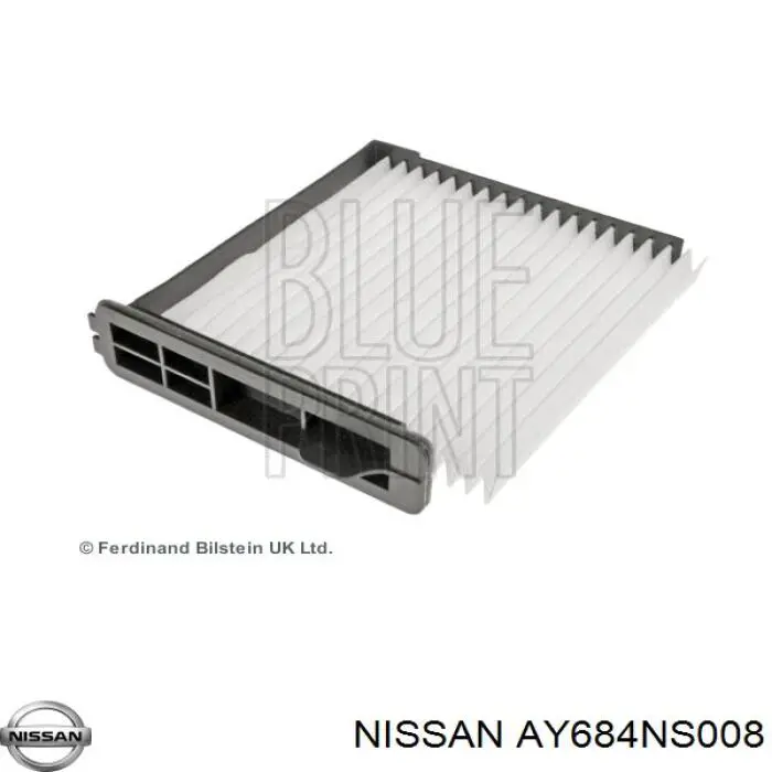 Filtro de cabina Nissan/Infiniti AY684NS008 precio, desde 8,89 EUR