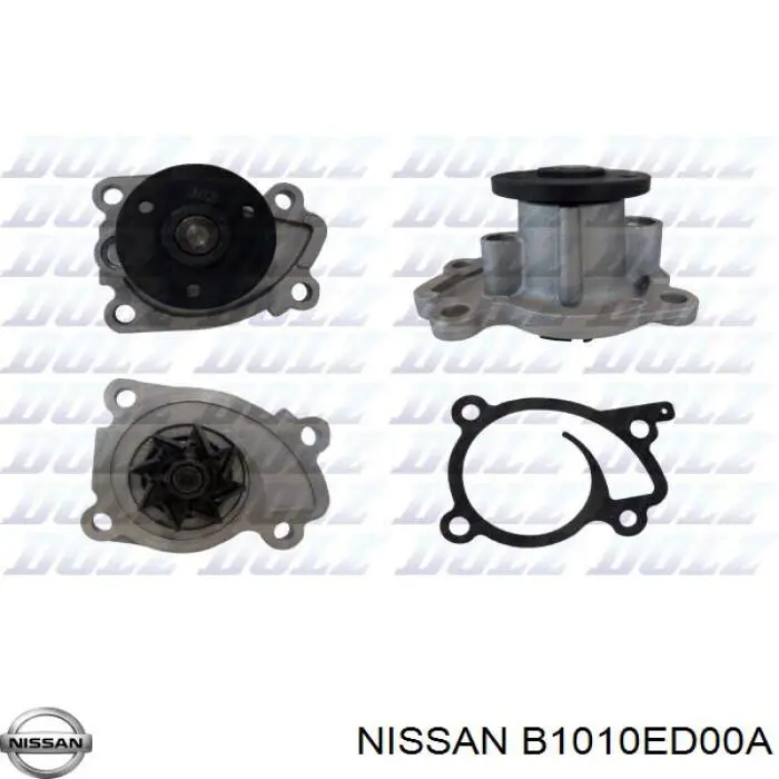 Comprar B1010ED00A Nissan/Infiniti Bomba de agua para motor