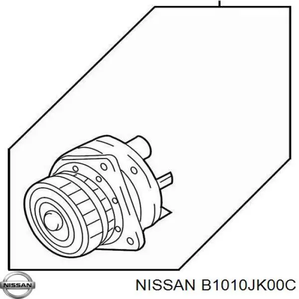 B1010JK00C Nissan/Infiniti Bomba refrigerante coche