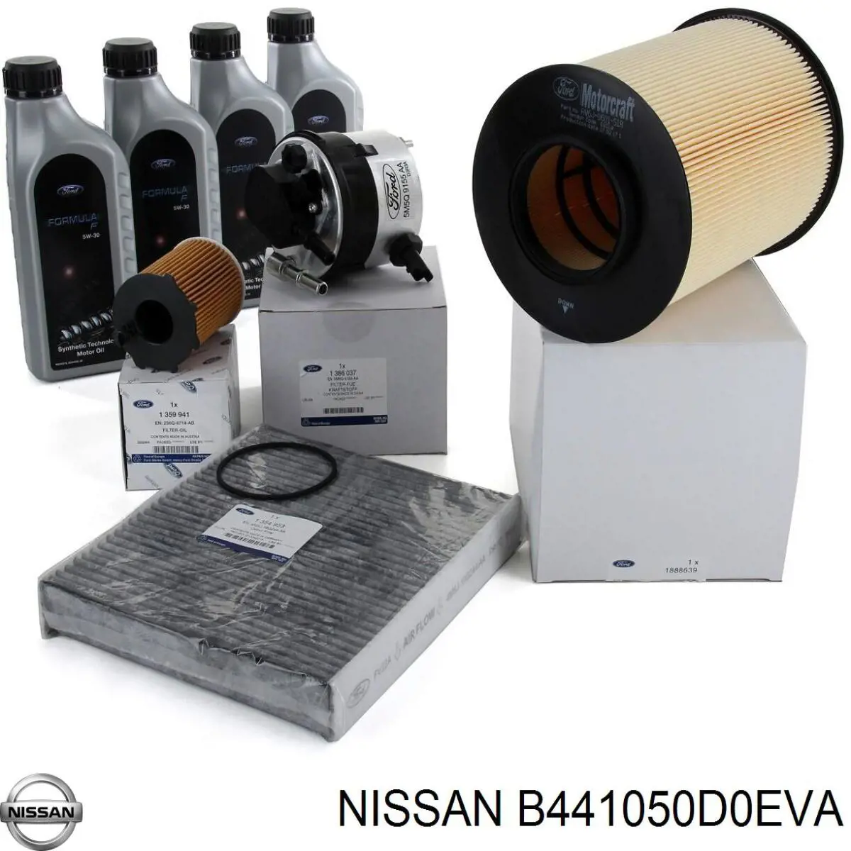 Batería de Arranque Nissan (B441050D0EVA)