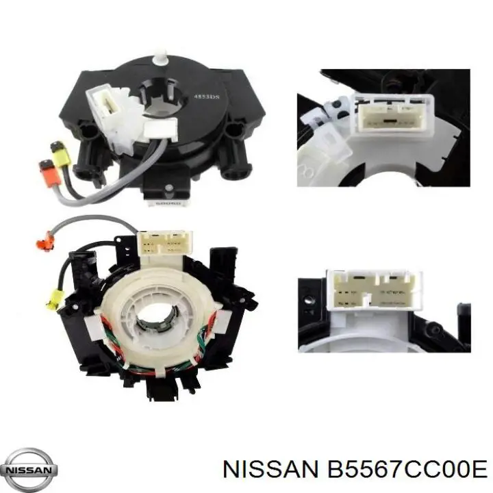 Comprar 25567AC725 Nissan/Infiniti Interruptor central de la columna de dirección