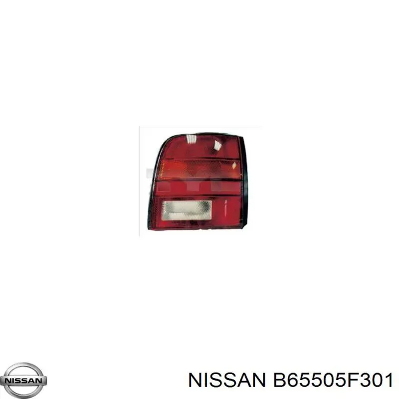 265545F301 Nissan piloto posterior derecho