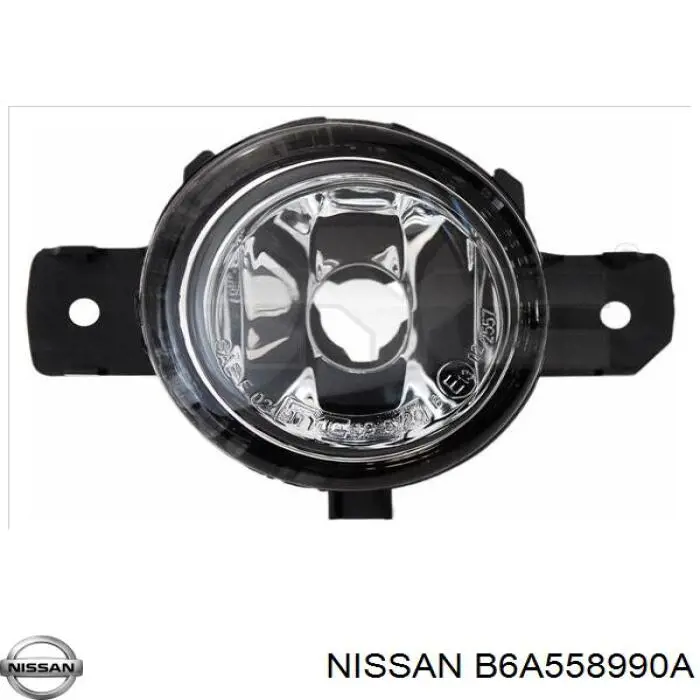 Luz antiniebla izquierda para Nissan Qashqai (J10)