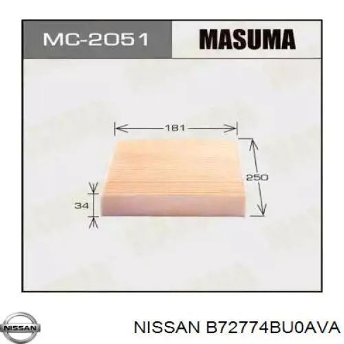  Nissan/Infiniti B72774BU0AVA precio, desde 35,50 EUR