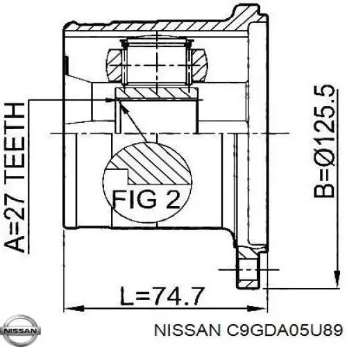 C9GDA05U89 Nissan