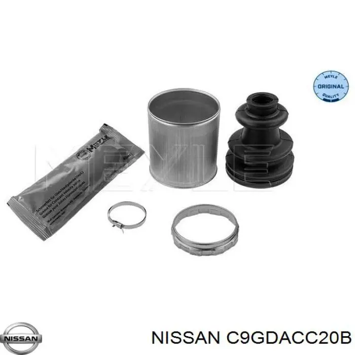 C9GDACC20B Nissan fuelle, árbol de transmisión delantero interior