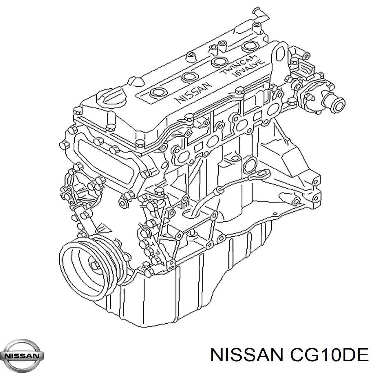 CG10DE Nissan/Infiniti Motor completo