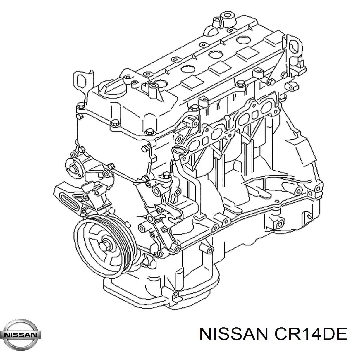 CR14DE Nissan/Infiniti Motor completo