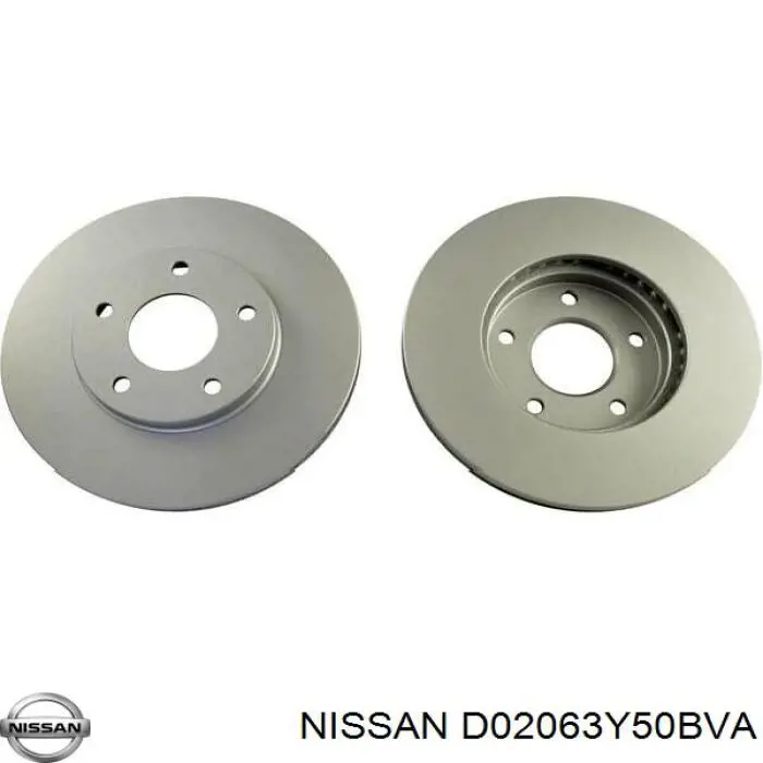 Disco de freno D02063Y50BVA Nissan/Infiniti