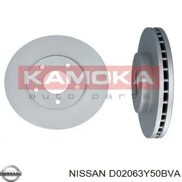 Comprar D02063Y50BVA Nissan/Infiniti Freno de disco delantero