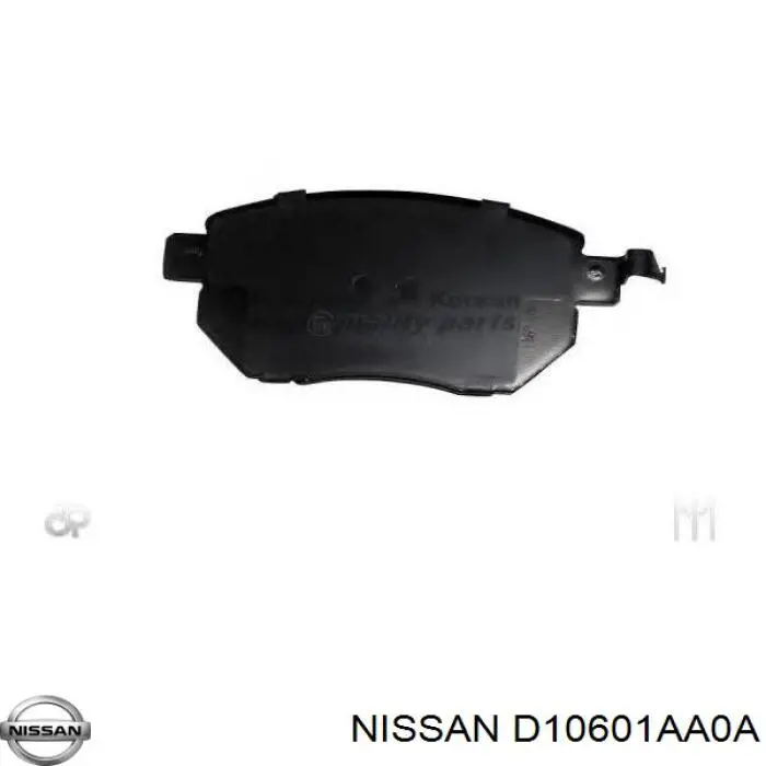 Pastillas de freno delanteras Nissan Navara D40M