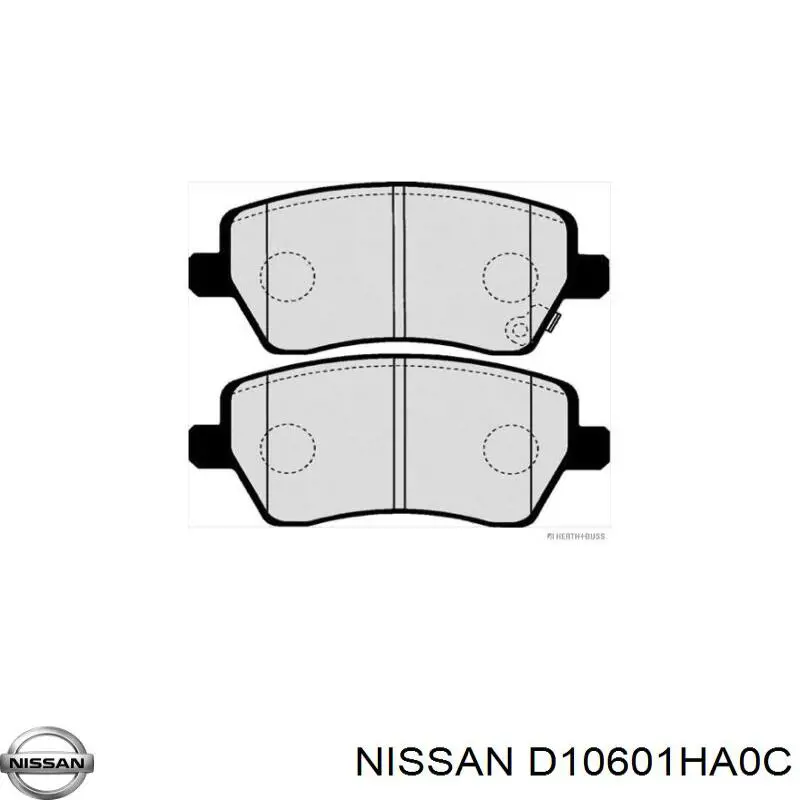 Comprar D10601HA0C Nissan/Infiniti Pastillas delanteras de freno