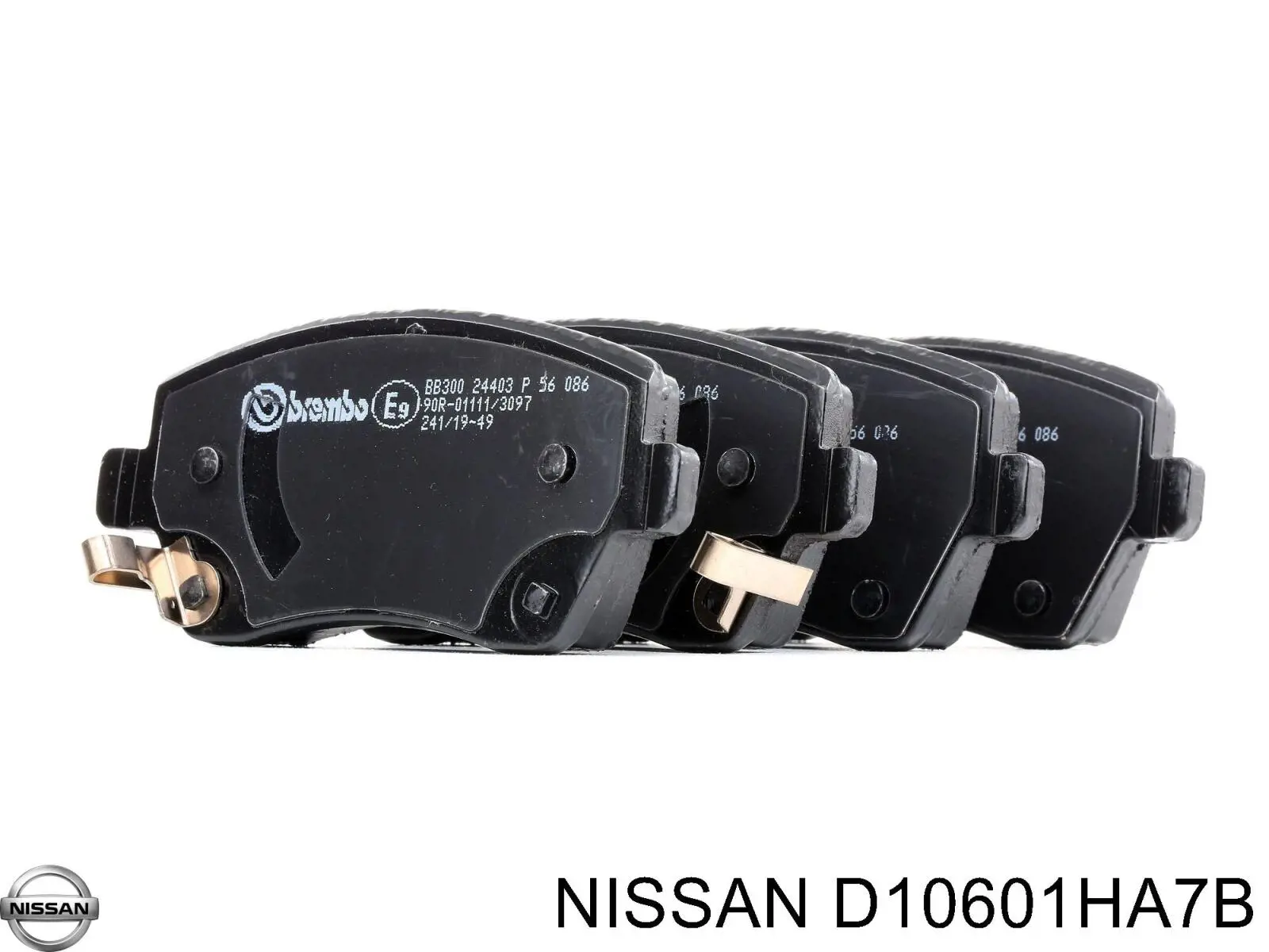 Pastillas de freno D10601HA7B Nissan/Infiniti