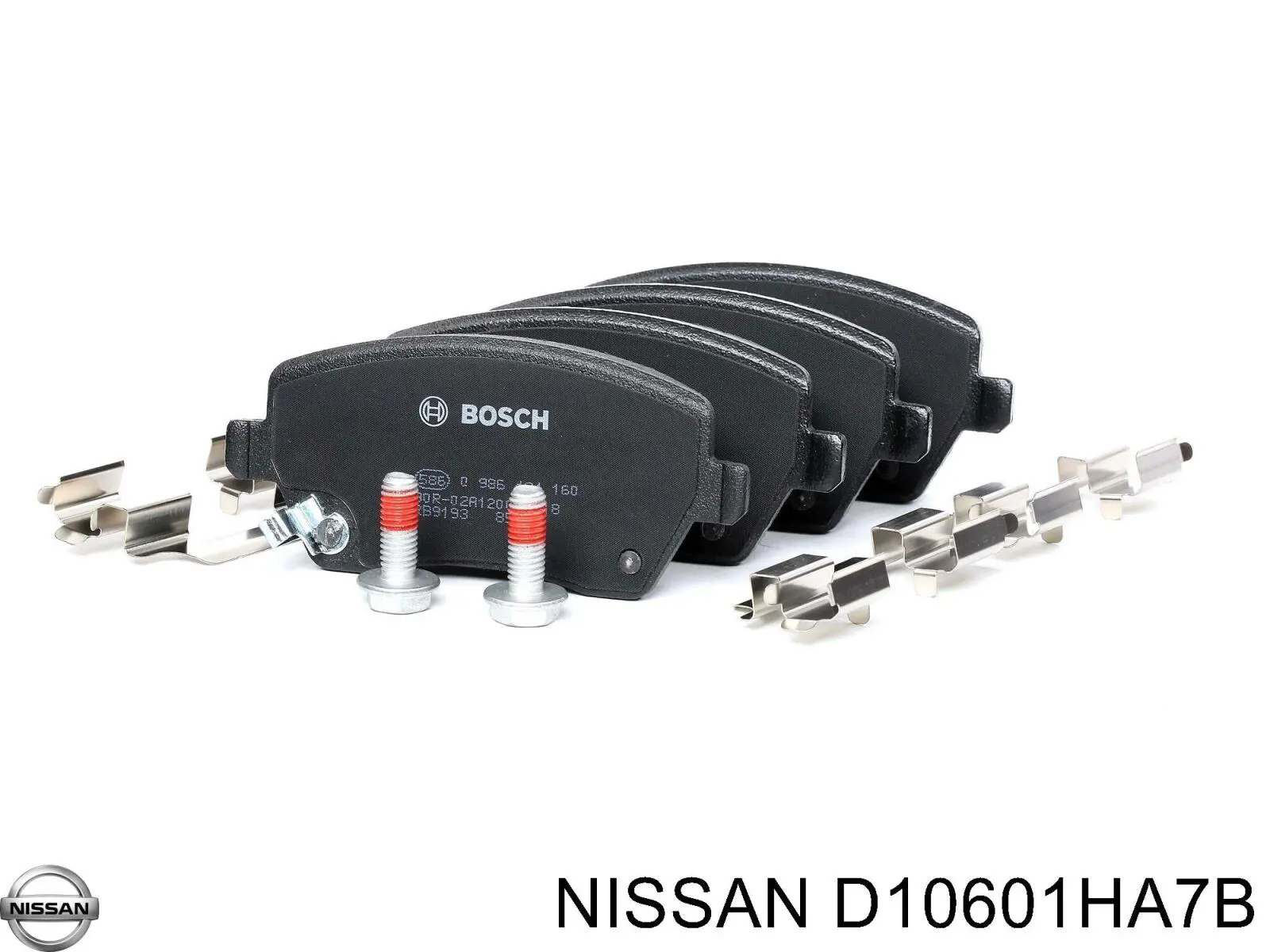 Comprar D10601HA7B Nissan/Infiniti Pastillas delanteras de freno