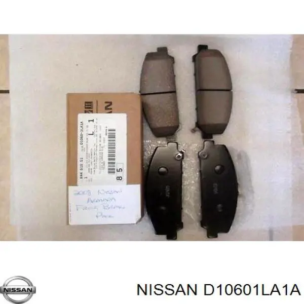 D10601LA1A Nissan/Infiniti Pastillas delanteras