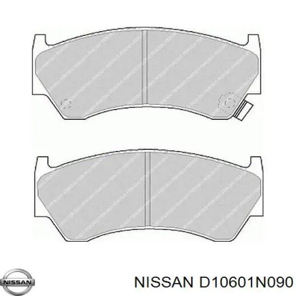 D10601N090 Nissan pastillas de freno delanteras