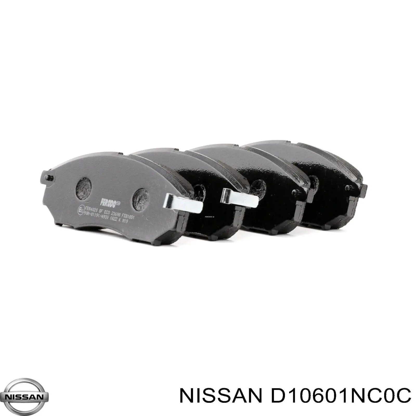 Comprar D10601NC0C Nissan/Infiniti Pastillas delanteras de freno