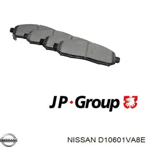 Comprar D10601VA8E Nissan/Infiniti Pastillas delanteras de freno
