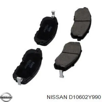 D10602Y990 Nissan pastillas de freno delanteras