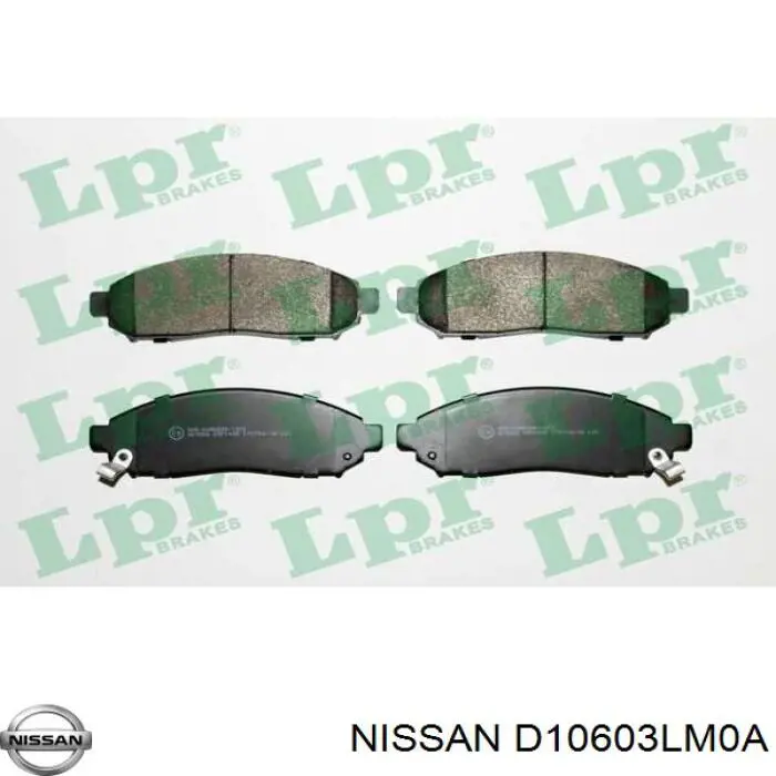 Comprar D10603LM0A Nissan/Infiniti Pastillas delanteras de freno