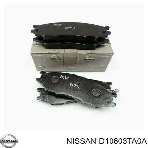 Pastillas de freno D10603TA0A Nissan/Infiniti